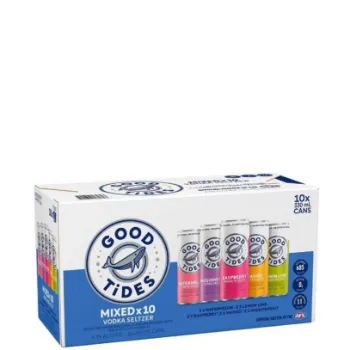 Picture of Good Tides Hard Seltzer Mixed 10pk Cans 330ml