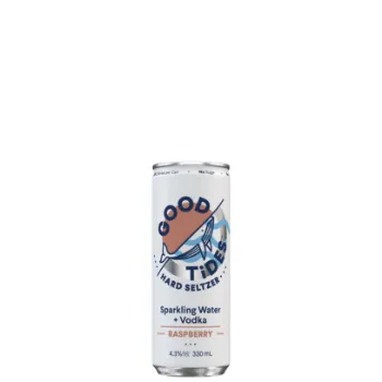 Picture of Good Tides Hard Seltzer Raspberry Cans 330ml