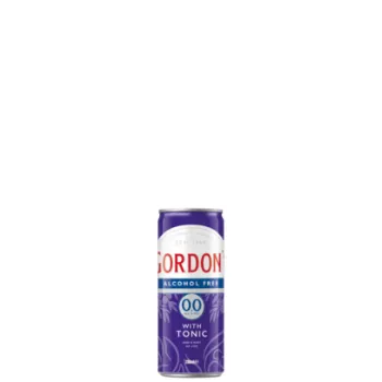 Picture of Gordons Gin & Tonic Alcohol Free Cans 250ml