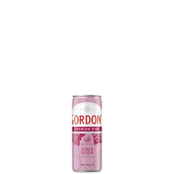 Picture of Gordons Premium Pink Gin & Soda Cans 250ml