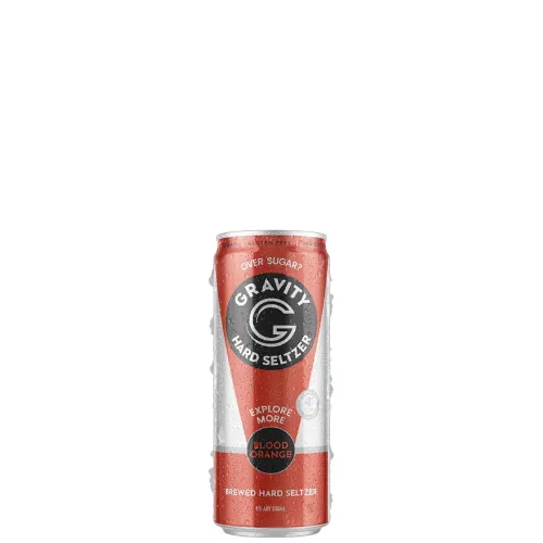 Picture of Gravity Drinks Co Blood Orange & Passionfruit Hard Seltzer Cans 330ml