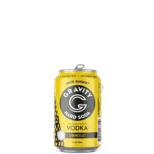 Picture of Gravity Drinks Co Hard Soda Vodka & Lemoncello Cans 330ml