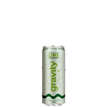 Picture of Gravity Drinks Co Lime & Cucumber Seltzer Cans 330ml