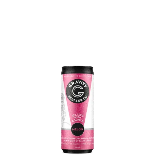 Picture of Gravity Drinks Co Melon & Salty Lemon Hard Seltzer Cans 330ml