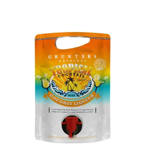 Picture of Grunters Tropical Cocktail Pouch 1L