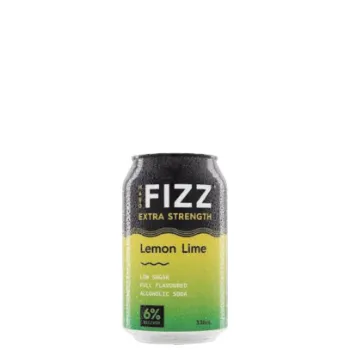 Picture of Hard Fizz Extra Strength Lemon Lime Seltzer Cans 330ml