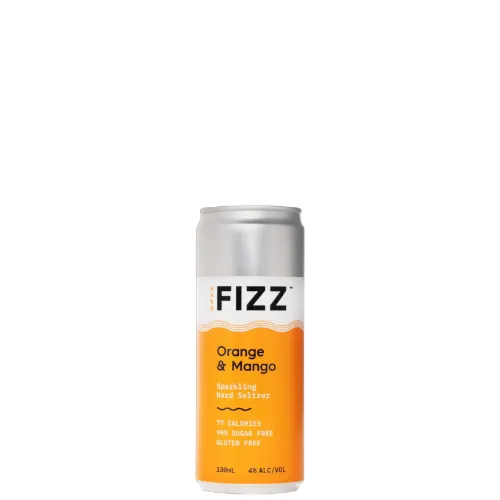 Picture of Hard Fizz Orange & Mango Seltzer Cans 330ml