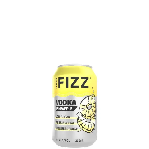 Picture of Hard Fizz Vodka Pineapple Cans 330ml