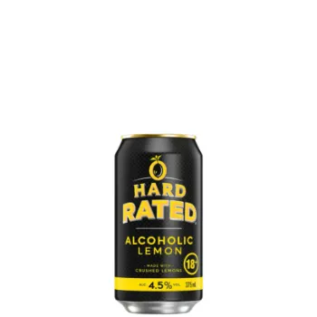 Picture of Hard Rated Lemon 4.5% 375ml Cans