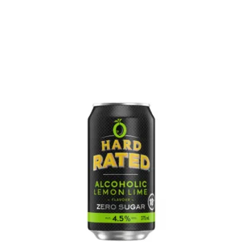 Picture of Hard Rated Zero Sugar Lemon Lime Cans 375ml