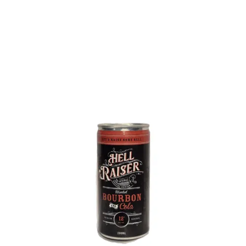 Picture of Hell Raiser Bourbon & Cola CANS 200ml