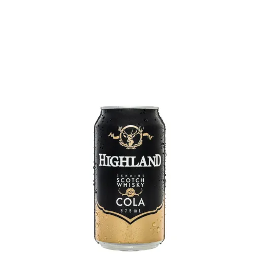 Picture of Highland Scotch Whisky & Cola Cans 375ml