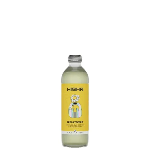 Picture of Highr Gin & Tonic Non-Alc Bottles 345 ml
