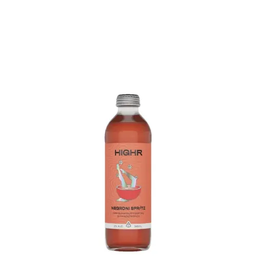 Picture of Highr Negroni Spritz Non-Alc Bottles 345 ml