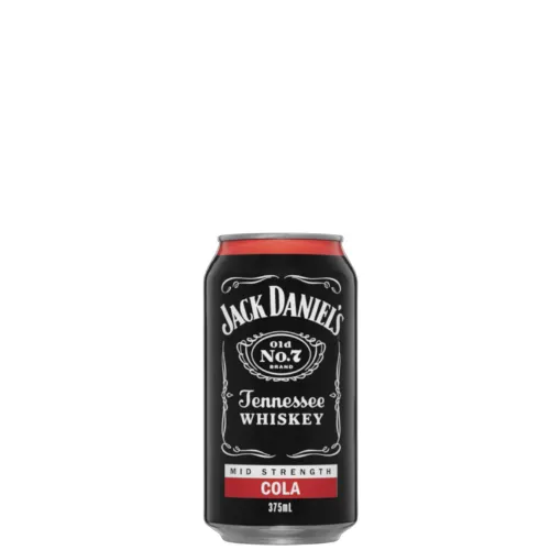 Picture of Jack Daniels & Cola Mid Cans 375ml