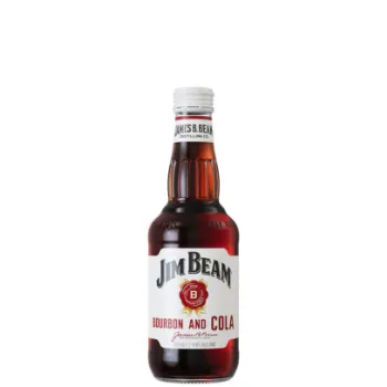 Picture of Jim Beam White Label & Cola Bottles 330ml