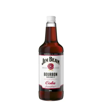 Picture of Jim Beam White Label & Cola Bottles 500ml