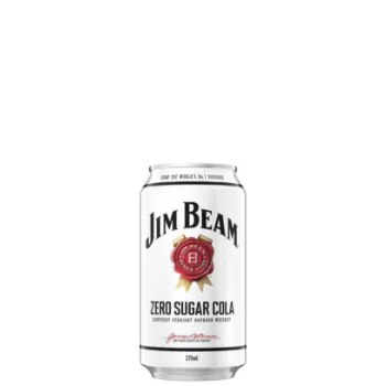 Picture of Jim Beam White Label & Zero Cola Cans 375ml