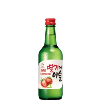 Picture of Jinro Strawberry Soju Bottles 360ml