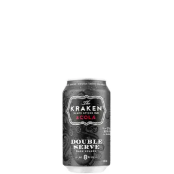 Picture of Kraken Black Spiced Rum & Cola High ABV Cans 320ml
