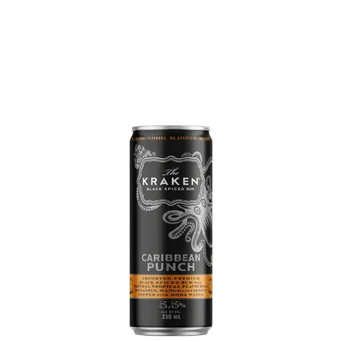 Picture of Kraken Spiced Caribbean Punch Cans 330ml
