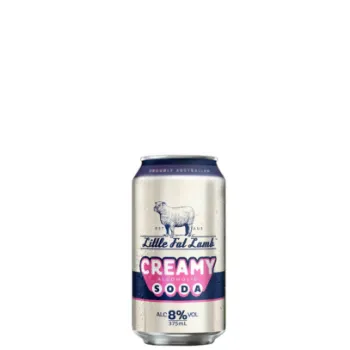 Picture of Little Fat Lamb Creamy Soda Cans 375ml