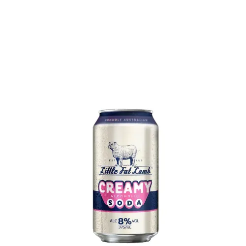 Picture of Little Fat Lamb Creamy Soda Cans 375ml