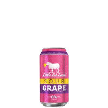 Picture of Little Fat Lamb Sour Grape Cans 375ml