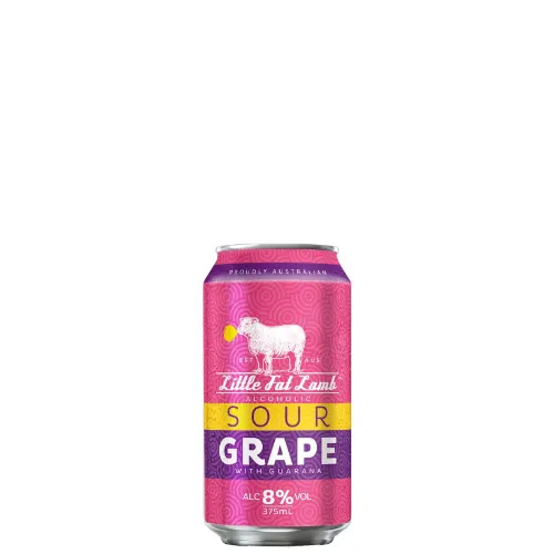 Picture of Little Fat Lamb Sour Grape Cans 375ml