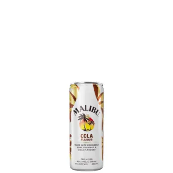 Picture of Malibu Cola Flavour Cans 250ml