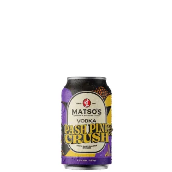 Picture of Matso's Vodka Passionfruit Pineapple Crush Cans 330ml