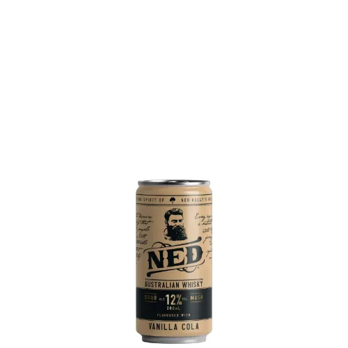 Picture of NED Australian Whisky & Vanilla Cola Cans 200ml