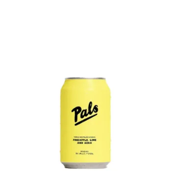 Picture of Pals Vodka Pineapple Lime & Soda Cans 330ml