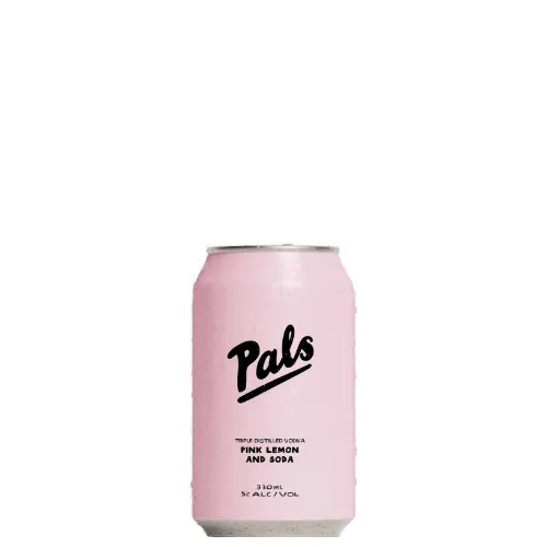 Picture of Pals Vodka Pink Lemon & Soda Cans 330ml