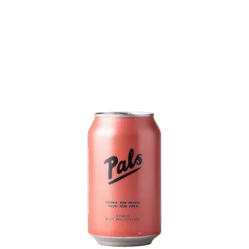 Picture of Pals Vodka Red Peach Yuzu & Soda Cans 330ml