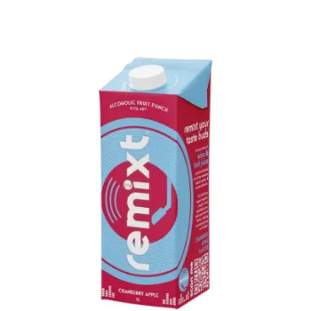Picture of Remixt Cranberry Apple Alcoholic Fruit Punch 1L