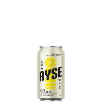 Picture of Ryse Lemon Vodka Soda Cans 330ml
