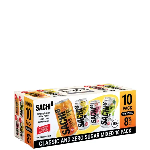 Picture of Sachi8 Mixed 10Pk Cans 375ml
