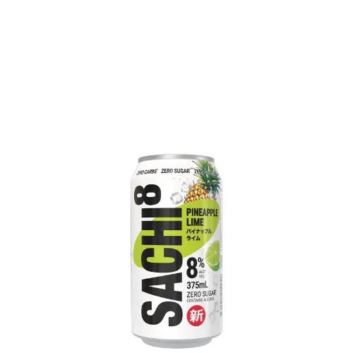 Picture of Sachi8 Pineapple Lime Cans 375ml