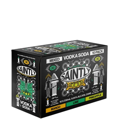 Picture of Saintly Mixed Vodka & Soda Cans 330ml