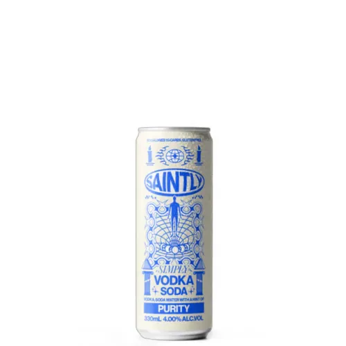 Picture of Saintly Purity Vodka & Soda Cans 330ml