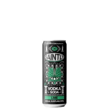 Picture of Saintly Vodka Lime & Soda Cans 330ml