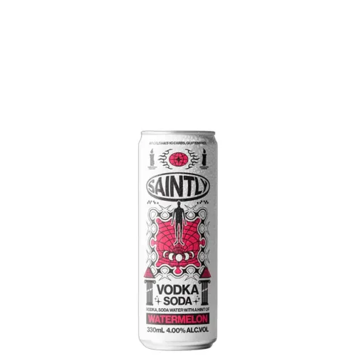 Picture of Saintly Vodka Watermelon & Soda Cans 330ml