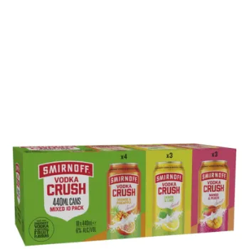 Picture of Smirnoff Crush Mixed Pack Cans 440ml