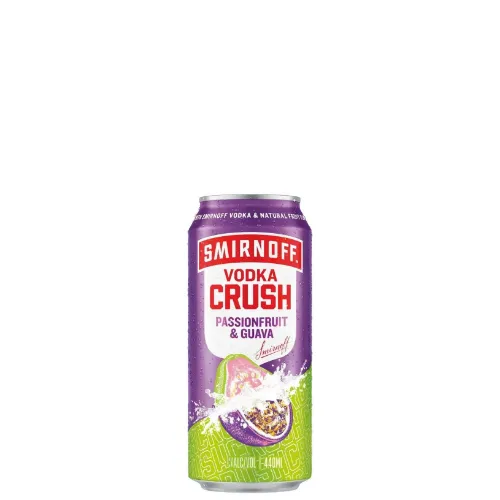 Picture of Smirnoff Crush Passion & Guava Cans 440ml