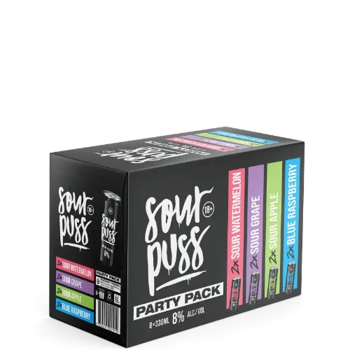 Picture of Sour Puss Mixed RTD Cans 330ml