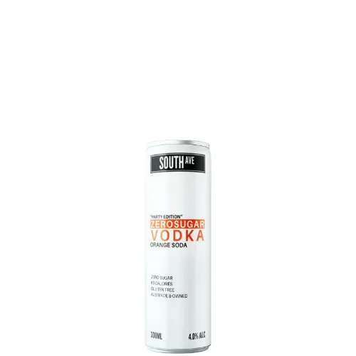 Picture of South Ave Vodka Orange Soda Cans 300ml
