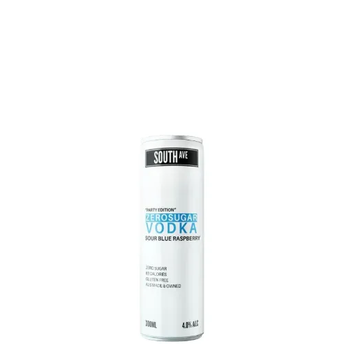 Picture of South Ave Vodka Sour Blue Raspberry Cans 300ml