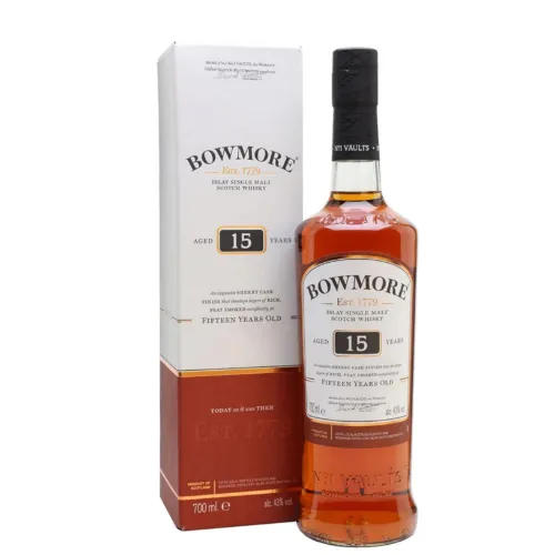 Picture of Bowmore 15YO Scotch Whisky 700ml