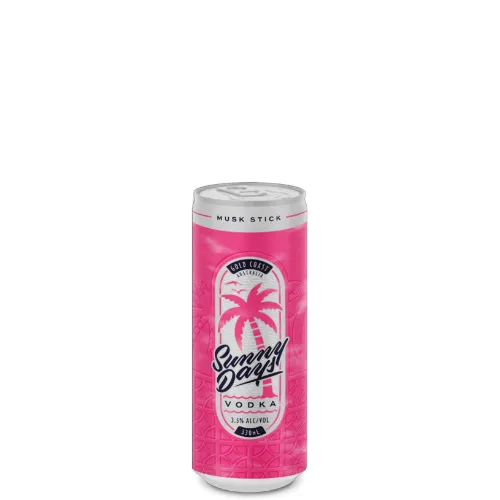 Picture of Sunny Days Vodka Musk Stick Cans 330ml